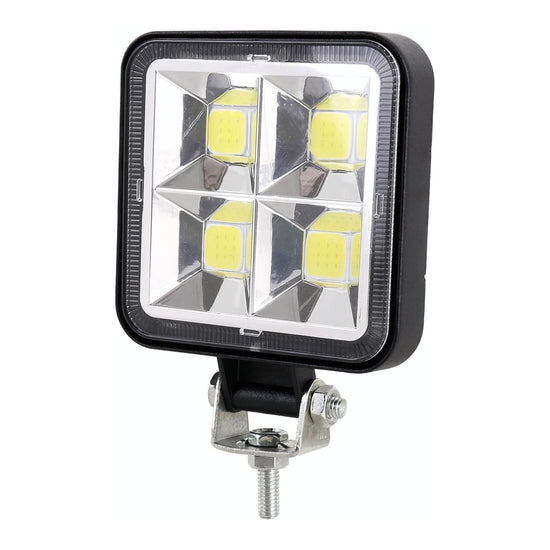 Car Square Work Light With 4 Cob Lamp Beads
