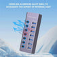 7-Port Usb 3.0 Hub With Independent Switch