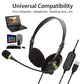 Usb Headset With Mic For Aviation Use