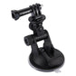 Universal Suction Cup Mount For Action Cameras With Tripod Adapter And Storage Bag