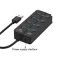 Usb 3.0 To 4 Usb 2.0 Splitter With Independent Switch