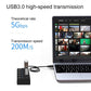 Usb 3.0 To 4 Usb 2.0 Splitter With Independent Switch