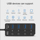Usb 3.0 To 4 Usb 2.0 Splitter With Independent Switch