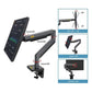 Adjustable Aluminum Monitor Holder - Rotatable 22-40 Inches