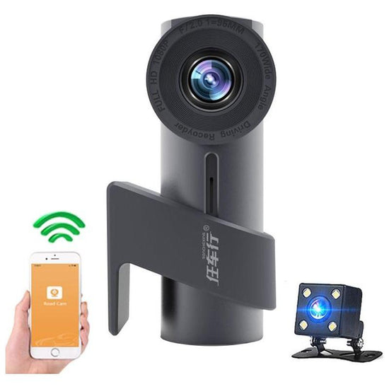 360 Degree Dual Camera Car Wifi Driving Recorder