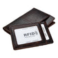 Detachable Card Holder Leather Wallet For Men - Antimagnetic Rfid