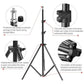 Single Light Softbox Set With Tripod And Arm Jib For Studio Flash