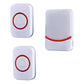 Wireless Doorbell With Remote Control And Flashing Light - Cmf1188-12