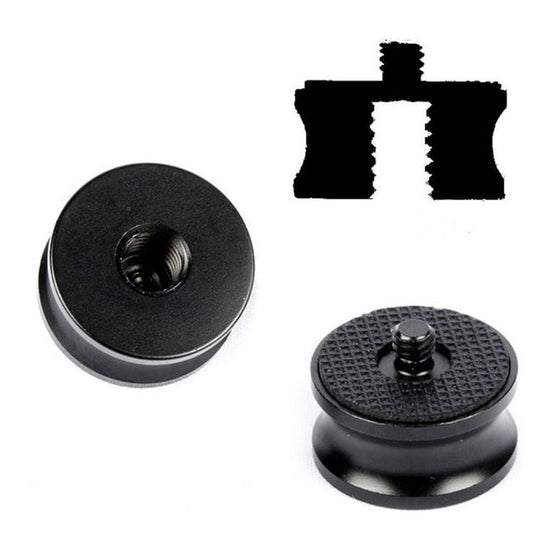 3-Piece Aluminum Alloy Adapter 3 / 8 Female To 1 / 4 Male