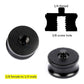 3-Piece Aluminum Alloy Adapter 3 / 8 Female To 1 / 4 Male