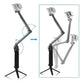 Foldable 3-Way Tripod Selfie Stick For Action Cameras - 20-58Cm Length