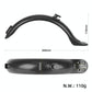 8.5 Inch Rear Fender for Xiaomi M365 / 1s / Pro Scooter - Plastic 4 Holes - Fender+Tail Light Set
