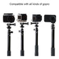 Foldable Tripod Selfie Stick For Action Cameras And Phones - 93Cm