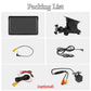 7 Inch Bluetooth 5.0 Carplay Monitor - Portable Compatible With Most Vehicles - Display + Camera