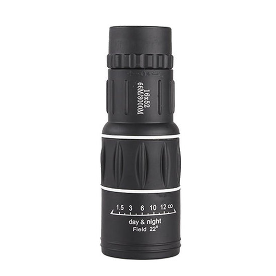 High Definition Monocular Telescope For Outdoor Bird Viewing - 16X52 Green Film - 16X52 Green Film