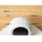 15W Rotatable Night Light Fast Charger Wheat - Wheat-Colour