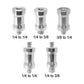 10-Pack 1 / 4 Female To 3 / 8 Male Screw Adapters