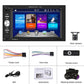 6.2 Inch Dual Spindle Hd Car Mp5 Player With Carplay - Standard + 4 Camera
