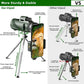 High Power Hd Monocular With Night Vision Clip & Tripod - 40X60