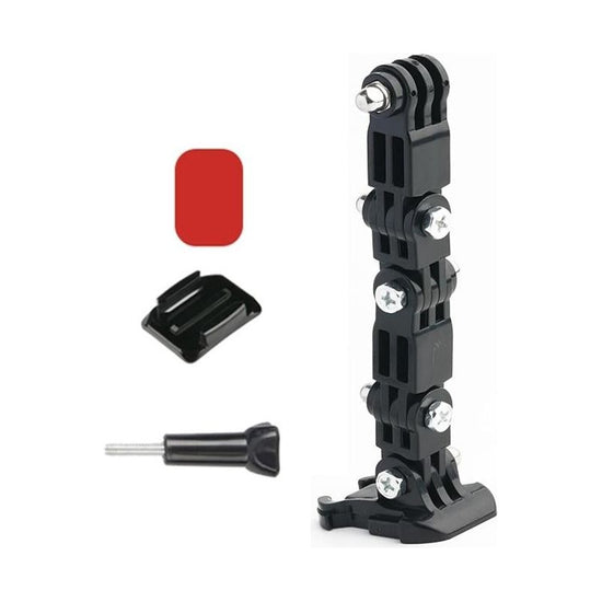 Gopro Helmet Mount Set - 2 Adhesive Arms For Multi-Angle Fixing