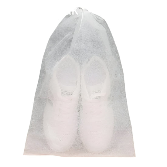 Thickened Non Woven Shoe Storage Bag Portable & Sunscreen - 50Pcs /Pack 32X38Cm Middle