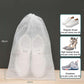 Thickened Non Woven Shoe Storage Bag Portable & Sunscreen - 50Pcs /Pack 32X38Cm Middle