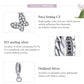 925 Sterling Silver Butterfly Pendant For Bracelet Or Necklace