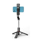 Bluetooth Remote Selfie Stick With Detachable Fill Light And Tripod