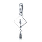925 Sterling Silver Bachelor Cap Pendant For Bracelet Or Necklace