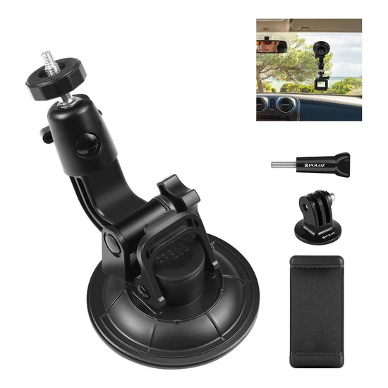Universal Car Phone Mount With Suction Cup And Tripod Adapter