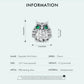925 Sterling Silver Owl Pendant Necklace Charm For Diy Bracelets