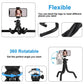 Flexible Mini Octopus Tripod With Ball Head And Phone Clamp For Slr Cameras Gopro And Cellphones