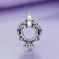 925 Sterling Silver Magic Lamp Beaded Bracelet Accessory