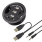 3-Port Usb Hub With Audio & Mic Jack