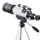High Definition High Times Astronomical Telescope with Tripod - 16x / 66x70