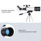 High Definition High Times Astronomical Telescope with Tripod - 16x / 66x70