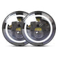 2 Pcs 7 Inch Ip68 Waterproof 6500K 75W Cree Led Headlight Hi / Lo Beam Driving Lamp For Jeep Wrangler Jk Tj Lj