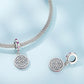 925 Sterling Silver Strawberry Cookie Pendant Beads For Diy Bracelets