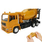 10-ch Remote Control Mixer Truck - 2.4g Simulated Engineering Vehicle