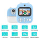 32G Instant Camera With 2.4 Display & Card Reader For Kids - 1200W Blue