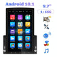 9.7 Inch Vertical Screen Android Car Mp5 Player With Hd 2.5D Glass Standard + 8 Lights Camera