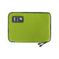 Portable Multifunctional U Disk Storage Bag For Mobile Phone Accessories - Green