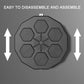 Smart Wall-Mounted Boxing Trainer With Adult Gloves - With Adult Black Gloves