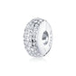 925 Sterling Silver Simple Bead Pendant For Diy Bracelets And Necklaces