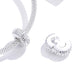 925 Sterling Silver Simple Bead Pendant For Diy Bracelets And Necklaces
