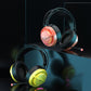 Psh-100 Gaming Earphones With Mic 3.5Mm Orange