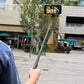 70Cm Straight Pull Selfie Stick For Sports Cameras With 3 Jaw Screw - Rod+1/4 Turn 3 Jaw+Screw+Phone Clip