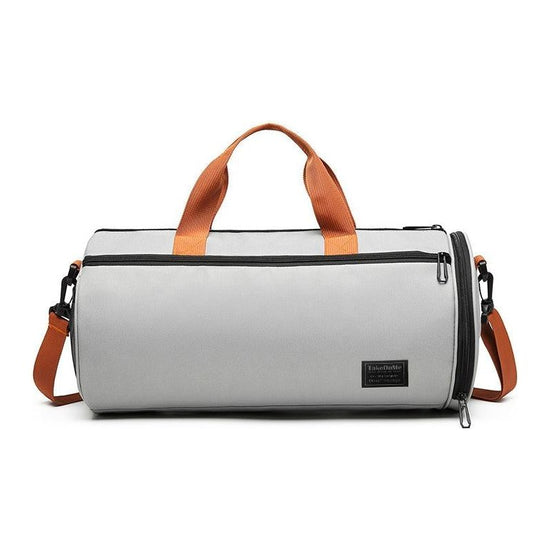 Blue Waterproof Gym Bag With Wet / Dry Separation - 9921 Gray