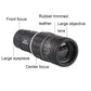 High Definition Monocular Telescope For Outdoor Bird Viewing - 16X52 Green Film - 16X52 Without Bag