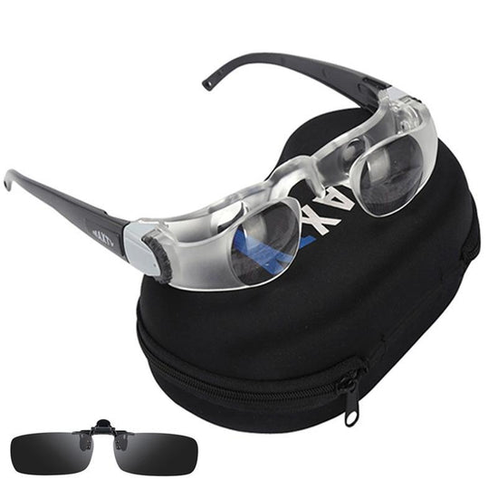 Adjustable Focus Fishing Telescope with Presbyopia & Gray Clip